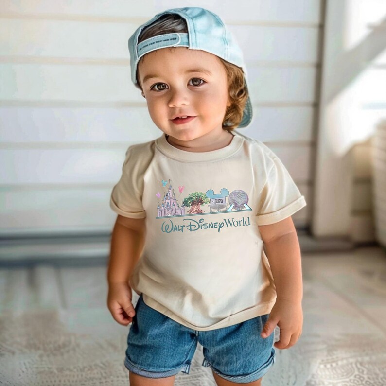 Walt Disney World Shirt, Retro Disney Family Vacation Tee, Four Parks Disney Trip Shirt, Mickey and Friends Tee, Magical Kingdom Shirt bild 8