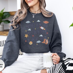 Vintage Tay Story Sweater, You're A Cowboy Like Me Sweat, Toy Story 5 Sweater, WDW Disneyland Family Vacation Trip Sweatshirt, image 7