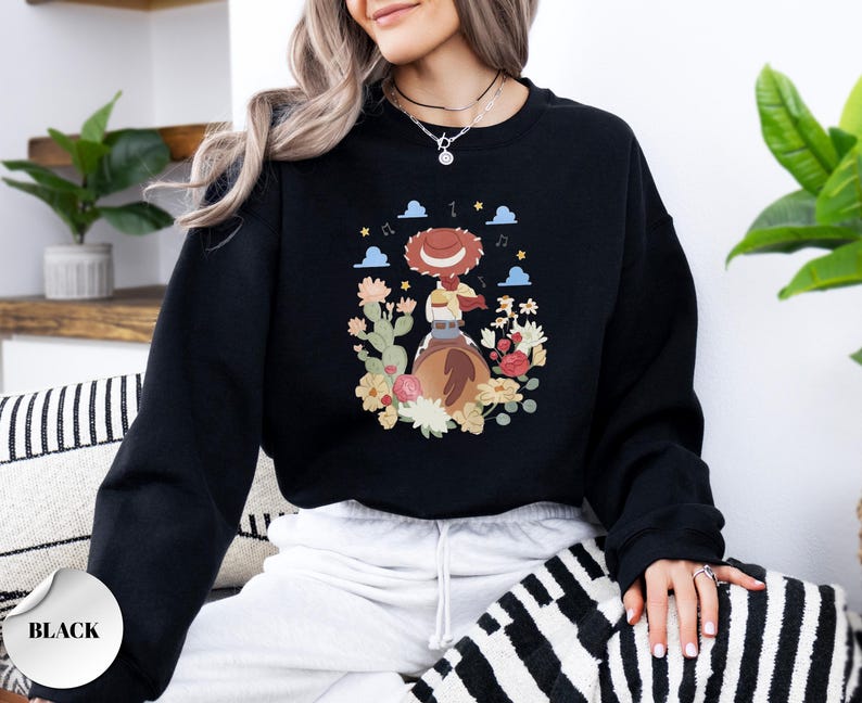 Disney Toy Story Jessie Sweatshirt, Coquette Jessie Sweatshirt, Toy Story 5 Tee, Disneyland Toy Story Sweatshirt, Girl Trip Sweatshirt Bild 2