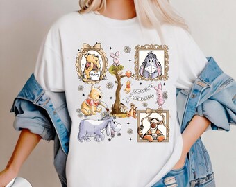 Comfort Colors Winnie The Pooh And Friends T-Shirt, Disney Pooh Co Shirt, Disneyland Pooh Bear Shirt, Pooh Bear Tee, Disney Pooh Shirt