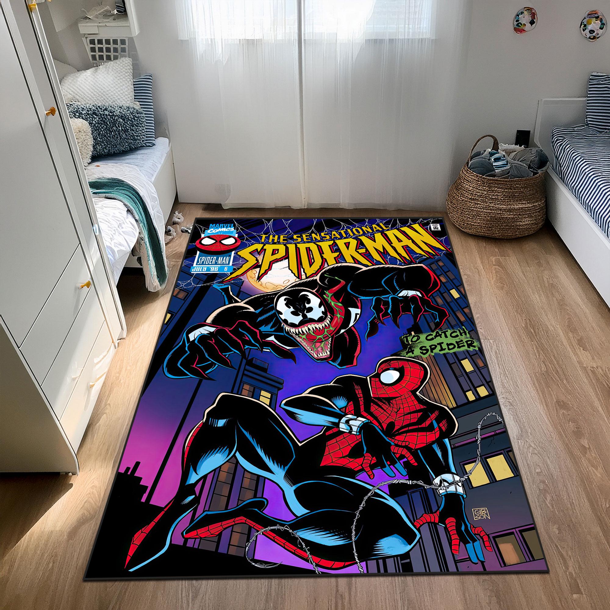 スパイダーマンカバーラグ - Etsy 日本