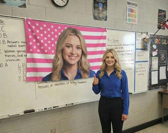 Anpassad fototapet med amerikansk flagga – Personlig patriotisk dekoration (9,5 x 1,5 m)