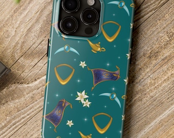 Arabian Princess Pattern Durable Tough Phone Case