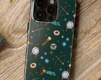 Brave Princess Pattern Durable Tough Phone Case