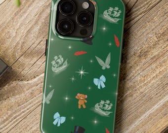 Never Grow Up Pattern Durable Tough Phone Case