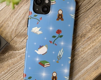 Book Princess Pattern Durable Tough Phone Case