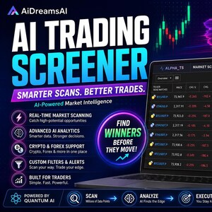 AI Trading Screener | Crypto, Forex, Stocks Market Analysis (Digital Download)