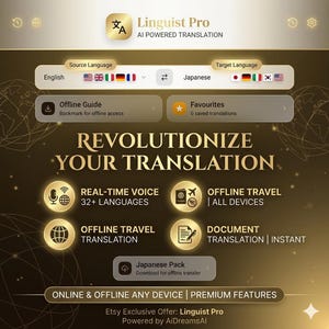 AI Translator-app: realtime spraak, offline reizen, documentvertaling