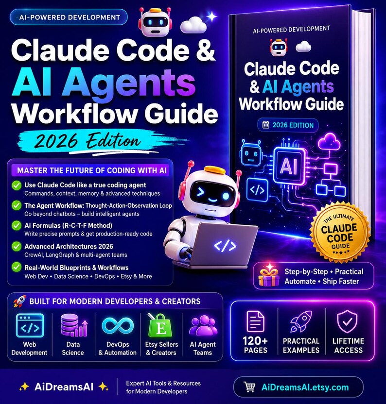 Claude Code AI Agents Workflow Guide | 2026 Edition, LLM Engineering ...