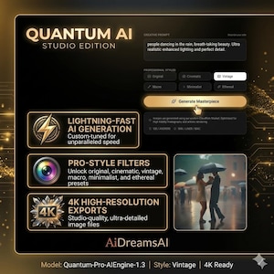 Quantum AI Graphics and Image Generator Studio