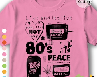 80s Nostalgia Graphic Tee