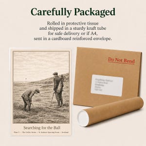 Vintage Golf Poster Set – 1920s Style Golf Wall Art Prints image 9