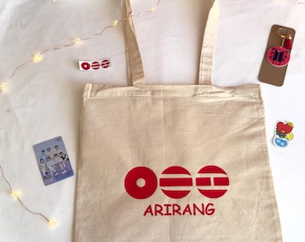 BTS Arirang tote bag set