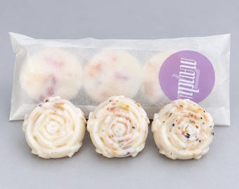 Soy Wax Melts | Seven Flowers Blend & Dried Petals | Javanese Ritual Gift | MANDI7