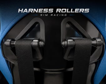 Rollers Harnais Simracing sur Roulements | Guide Sangle pour Tensionneur | Sur Mesure