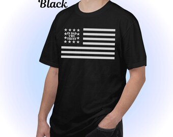 In Dad You Trust – American Flag T-Shirt, Fathers Day Gift, Comfort Colors 1717
