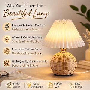 Abat-Jour de Plafond en Rotin: Abat-Jour Suspendu en Rotin Couvre-Lampe Rustique Ou Décor de