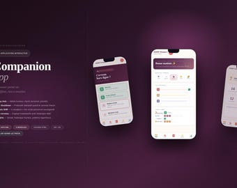 ADHD女性向けアプリ、サイクルトラッカー、RSD回復、気分、天気、精神的負荷、燃え尽き症候群メーター、習慣トラッカー、予算、ポモドーロ、バイリンガル（英語・フランス語）、デジタル