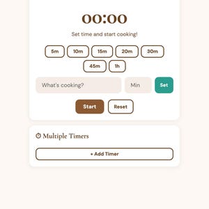 ADHD Meal Prep Planner Journal Daily Tracker Organization Interactive No Install Browser Planner Gift Digital Download image 2