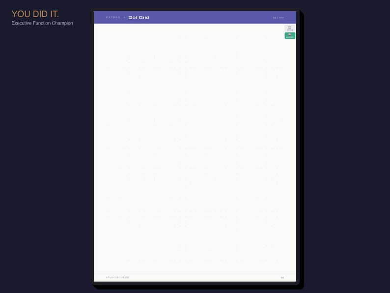 Executive Function Planner iPad GoodNotes | 100 Pages Hyperlinked | EF Planner ADHD Autism TBI | Digital Download imagen 10