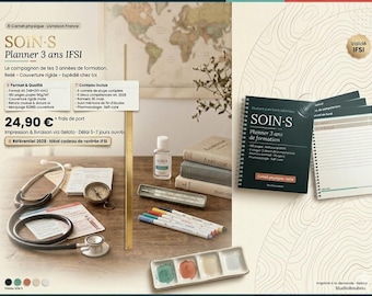 Praktikumslogbuch für Krankenpflegestudierende, gedrucktes Buch, 94 Seiten, farbig, A5, für Krankenpflegestudierende, Kompetenzen, Praktikumsplanung, Logbuch, Krankenpflege, 2026