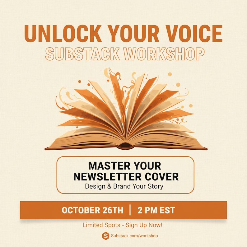 Substack Newsletter Cover Instagram Templates 50 Social Media Posts Editable Gift Digital Download image 8