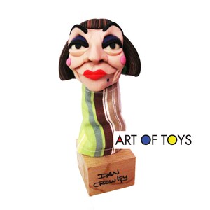 Dan Crowley Art Puppet Brunette Woman II