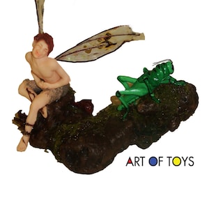 Lisa Owens Fairy Doll Art Davyn & Grasshopper