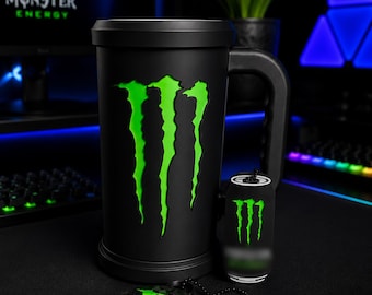 M Energy Drink Can Holder, 2 Colors Fully Customizable