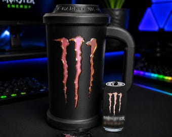 M Energy Drink Can Holder, 2 Colors Fully Customizable
