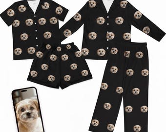 Pijama personalizado con cara de perro