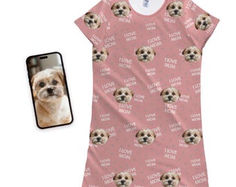 Camisones personalizados con la cara de tu mascota