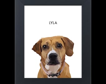 Retrato personalizado para una mascota