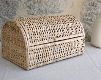 Brotkorb, Brottasche, Weidenkorb, Aufbewahrung für die Küche, Muttertagsgeschenk, Einweihungsgeschenk, Küchendekoration, Bauernhausdekoration