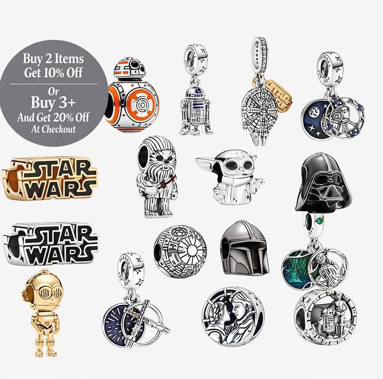 Pandora starwars charms - Etsy 日本