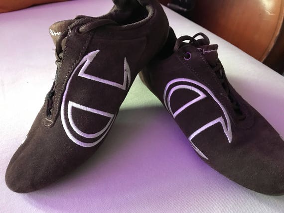 Vintage Champion Chocolate Brown Suede Shoes