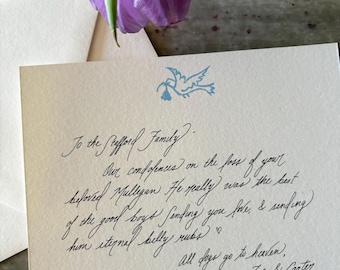 Cartes manuscrites * Notes de remerciement personnalisées * Douche, mariage, marketing, juste parce que