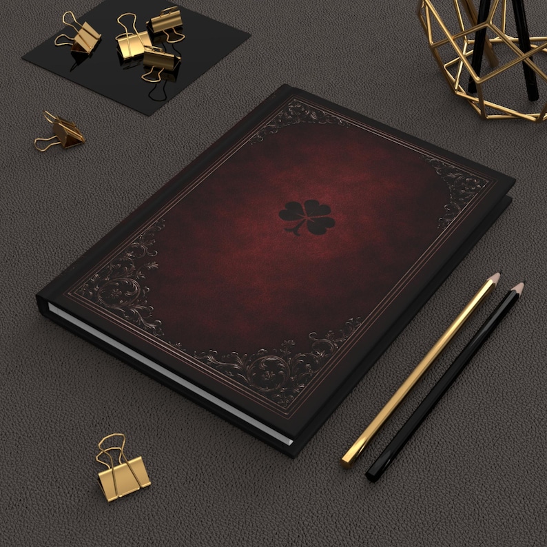 Grimoire - Diario/Quaderno con copertina rigida opaca immagine 6