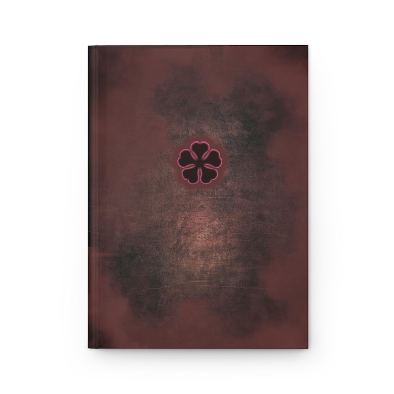 Cuaderno grimorio de tapa dura de Black Clover / Diario mate imagen 1
