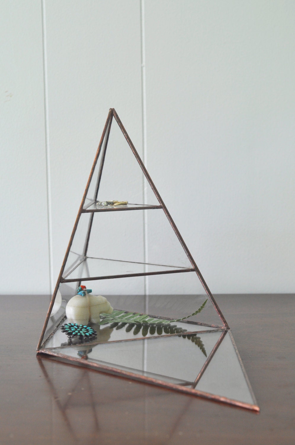 Lyra Pyramid Display Box Glass Pyramid Jewelry Box Etsy UK