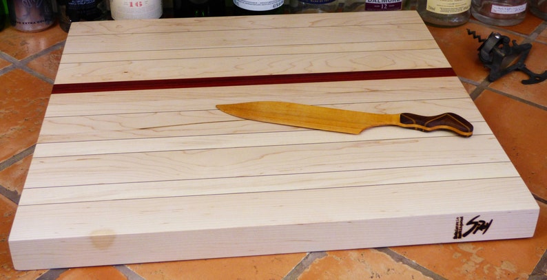 Wood countertop cutting board small