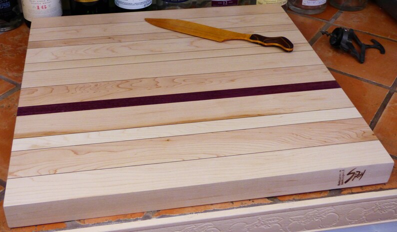 Wood Countertop Cutting Board Small Etsy