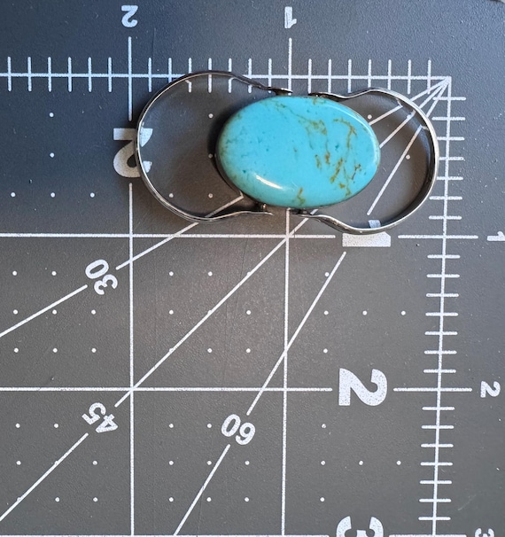 Unique 925 Flip Ring Turquoise - image 4