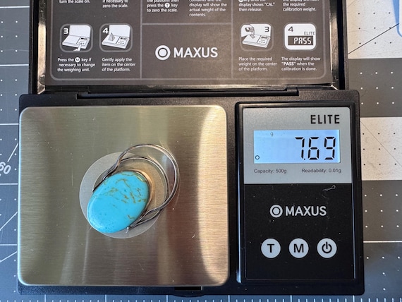 Unique 925 Flip Ring Turquoise - image 3