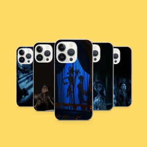 Funda para teléfono Corpse Bride, funda de gel TPU para iPhone, Samsung, Pixel