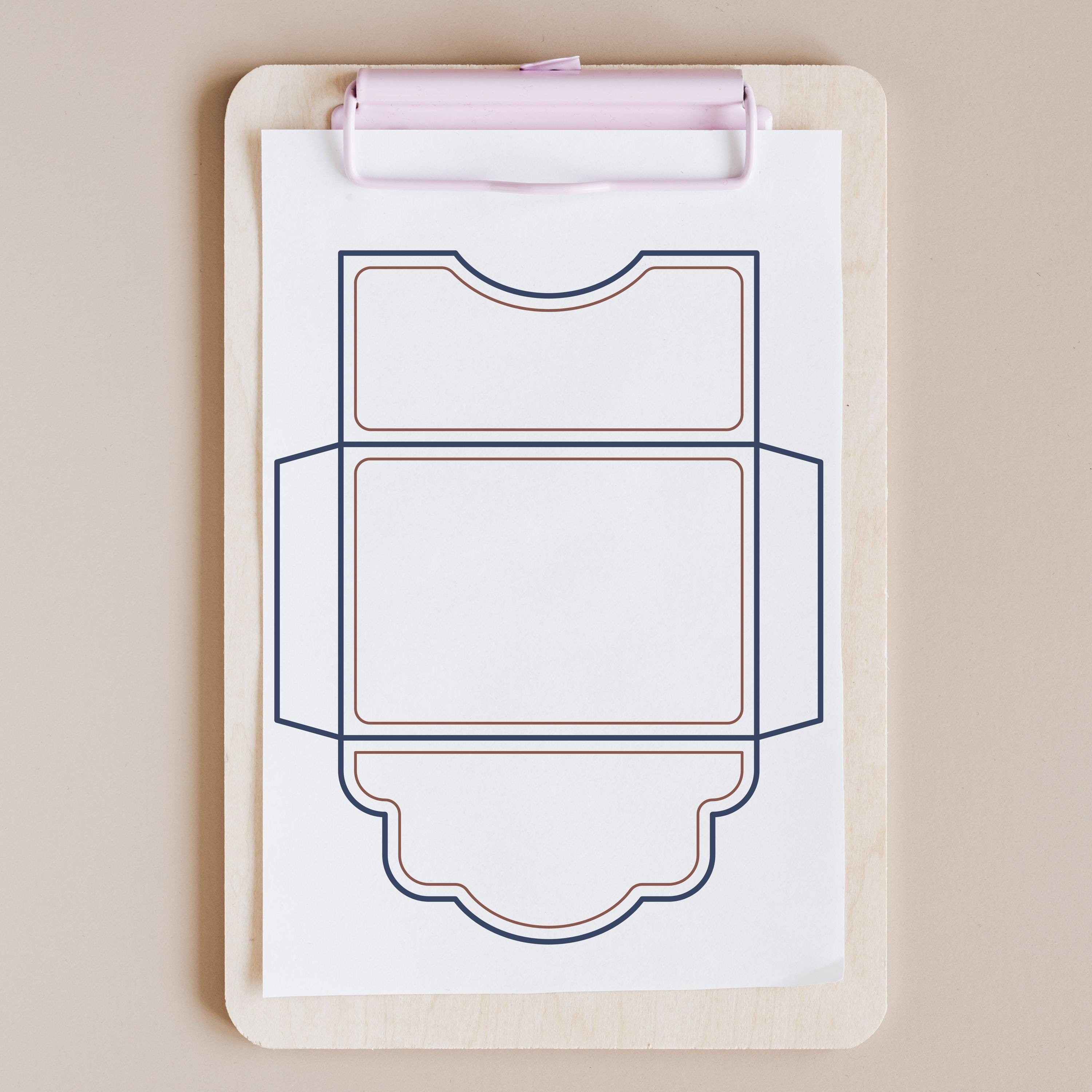 Envelope Template SVG Bundle: DIY Cut Files (digital Download) - Etsy
