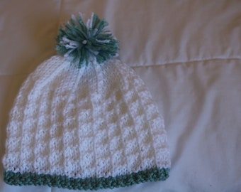 Baby/Chid Textured Hats Knit Pattern PDF.