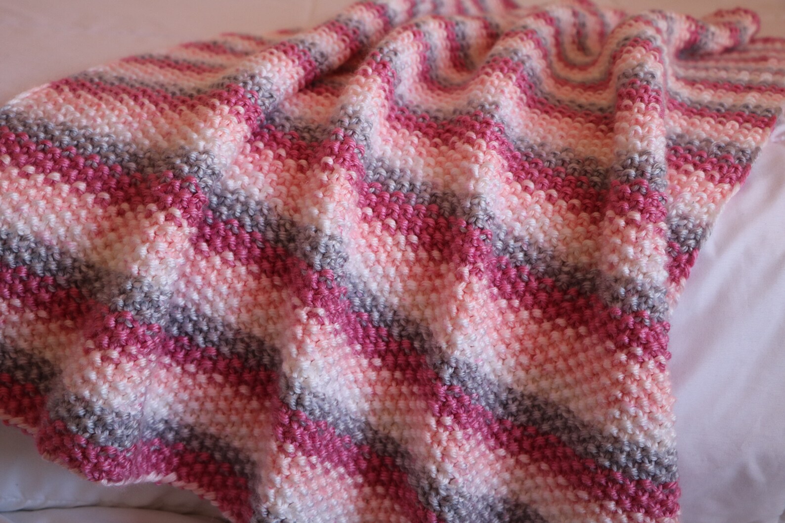 KNITTING PATTERN for Baby Blanket/ Bulky Baby Blanket Pattern Etsy