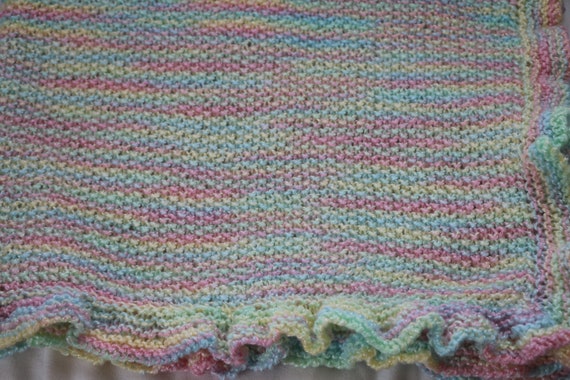 hand knitted baby blankets for sale