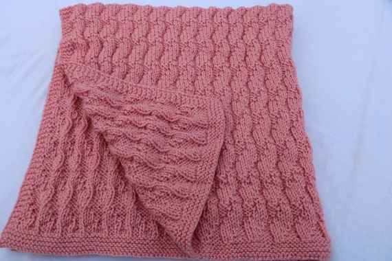 KNITTING PATTERNS Baby Blanket Pattern Knit Pattern PDF Diy Reversible Baby Blanket Instant Download Etsy Canada